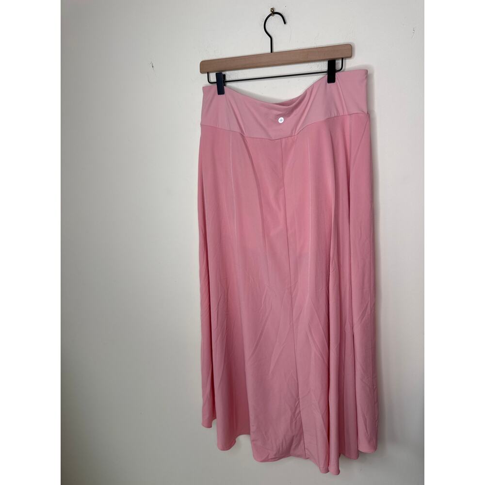 HALARA Set of (2) Breezeful High Waisted Split 2-in-1 Flowy Maxi Casual Skirt XL - Picture 5 of 10
